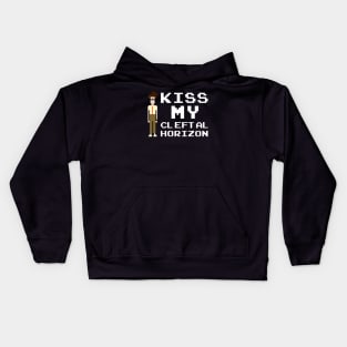 Kiss My Cleftal Horizon Kids Hoodie